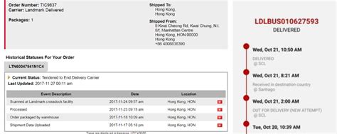 hermes landmark tracking|landmark package tracking.